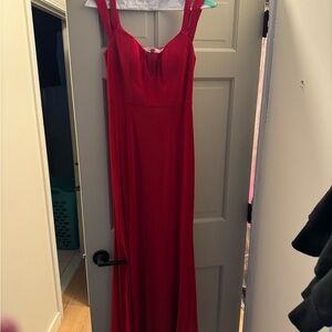Xscape Red Formal Full-length Dress. Size 4